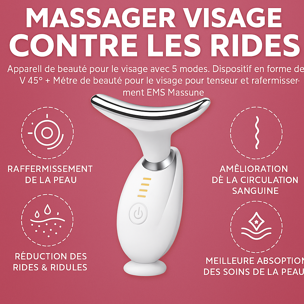 Masseur Facial Anti-rides bien-etre